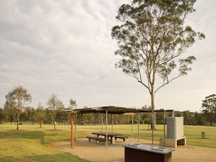 Shelters for hire at Western Sydney Parklands