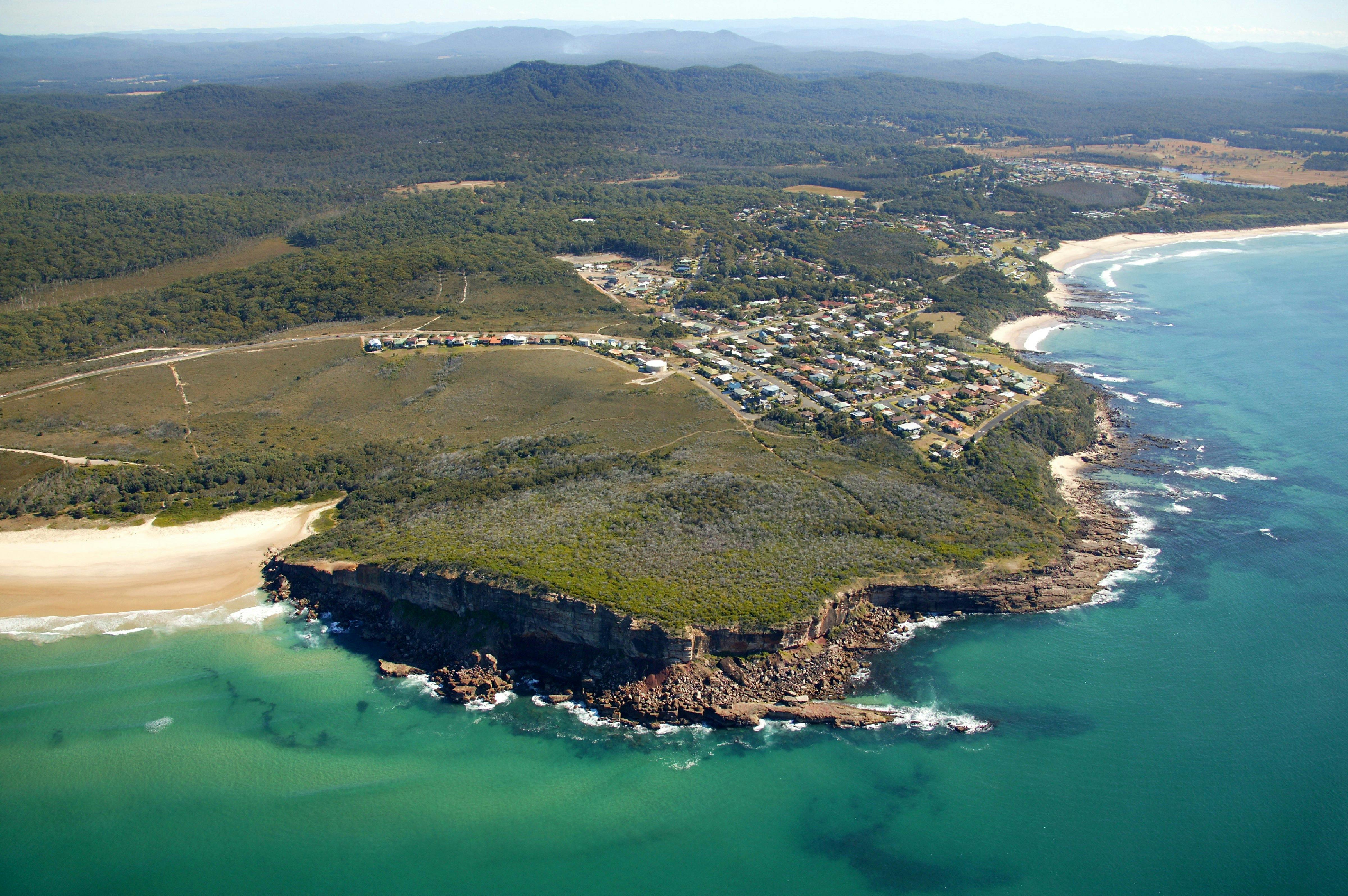 Bonny Hills Coastal Aerial View