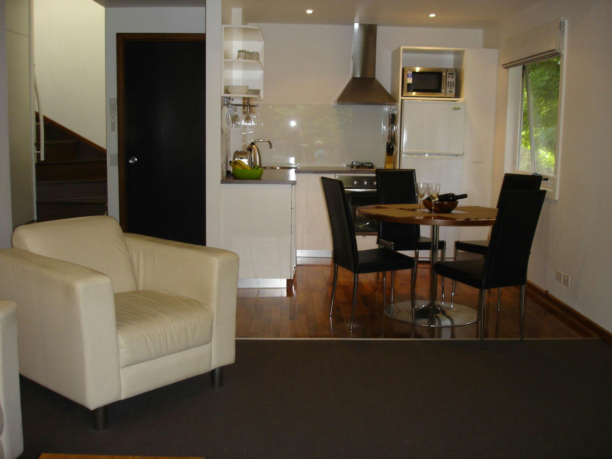 Looking towards the kitchen