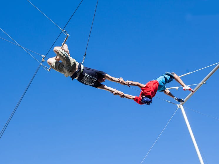Flying Trapeze catch