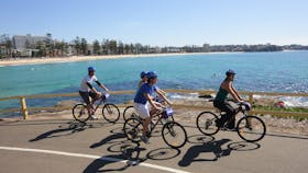 Ride along Manly Beach