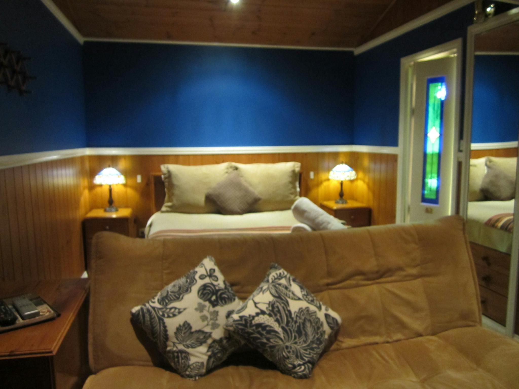 Bedroom area in Summer Cottage