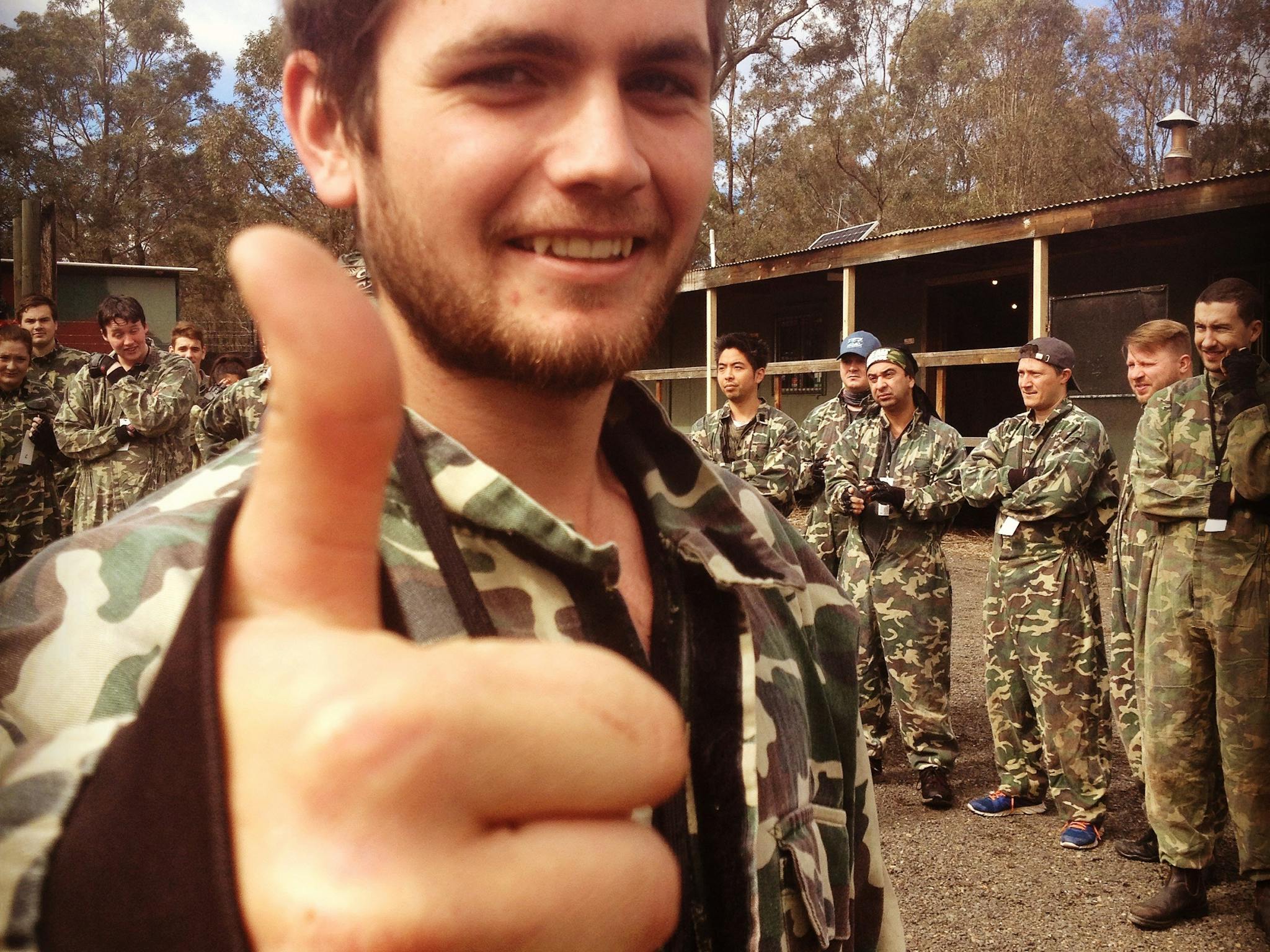 Ultimate Paintball Thumbs Up