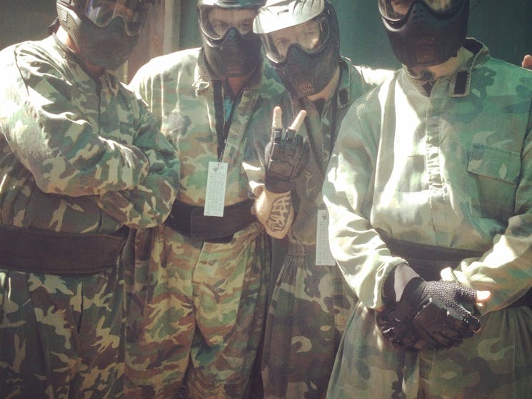 Ultimate Paintball game ready
