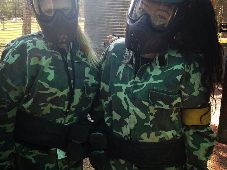 Ultimate Paintball Work it ladies