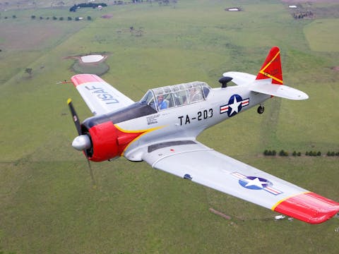 Warbird - T6 Texan Gorge Adventure/Aerobatic Adventure