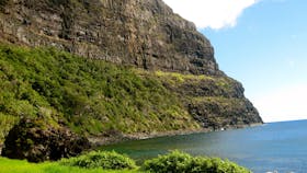 Home to the extremely rare Providence Petrel, the cliffs provide ample area for the thousands of birds and their burrows.