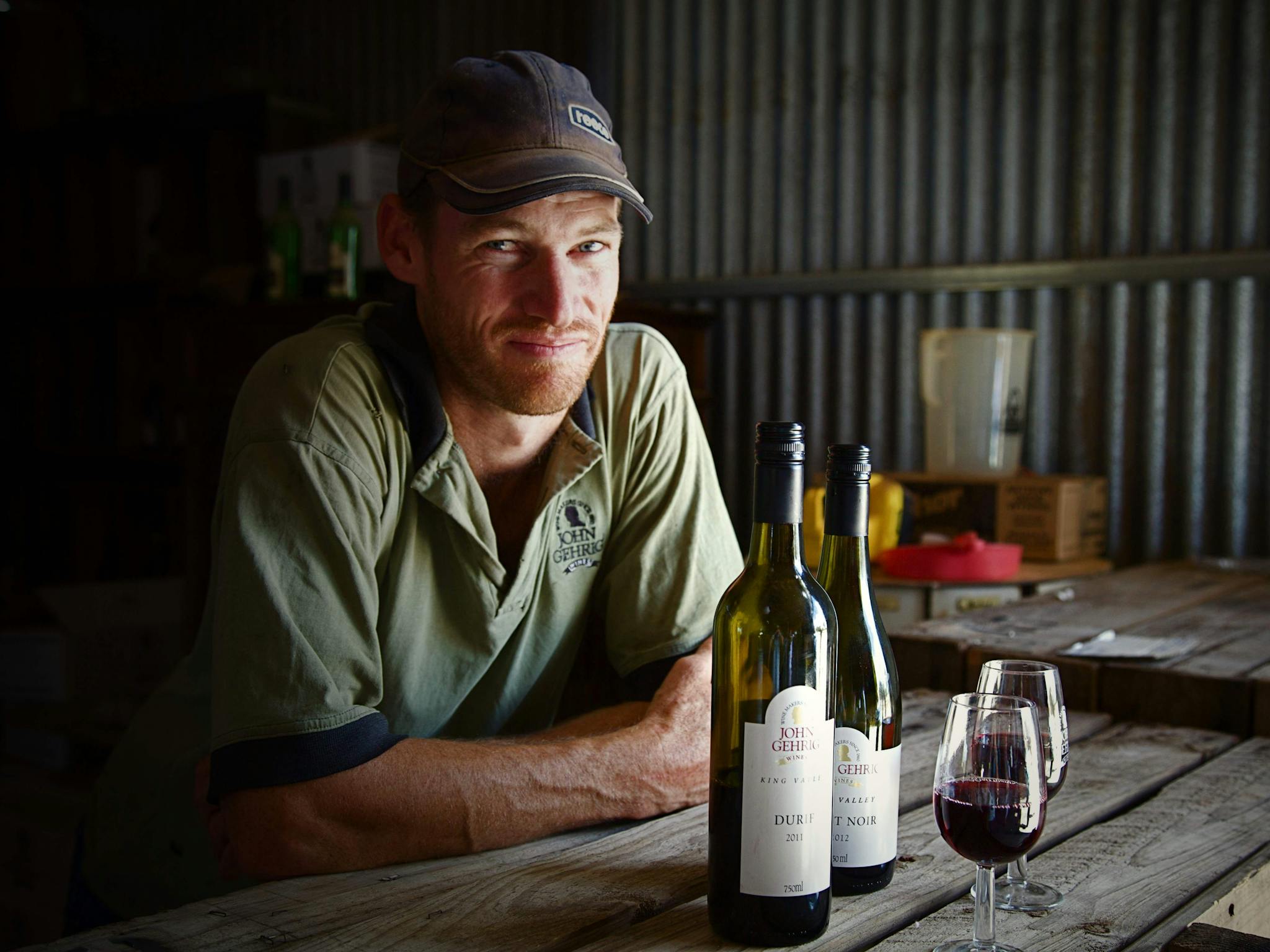 Winemaker Ross Gehrig