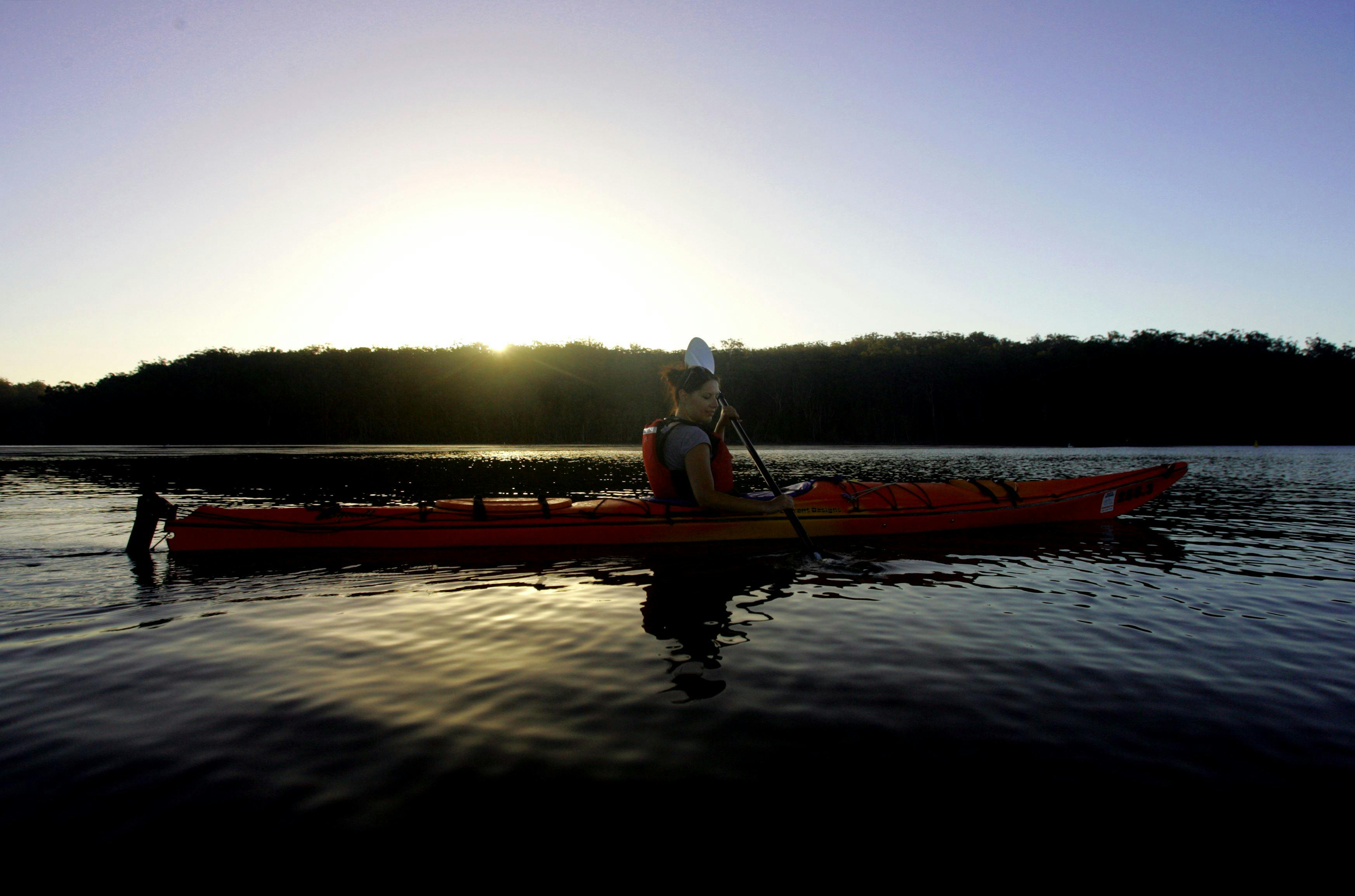 Single and double kayaks available