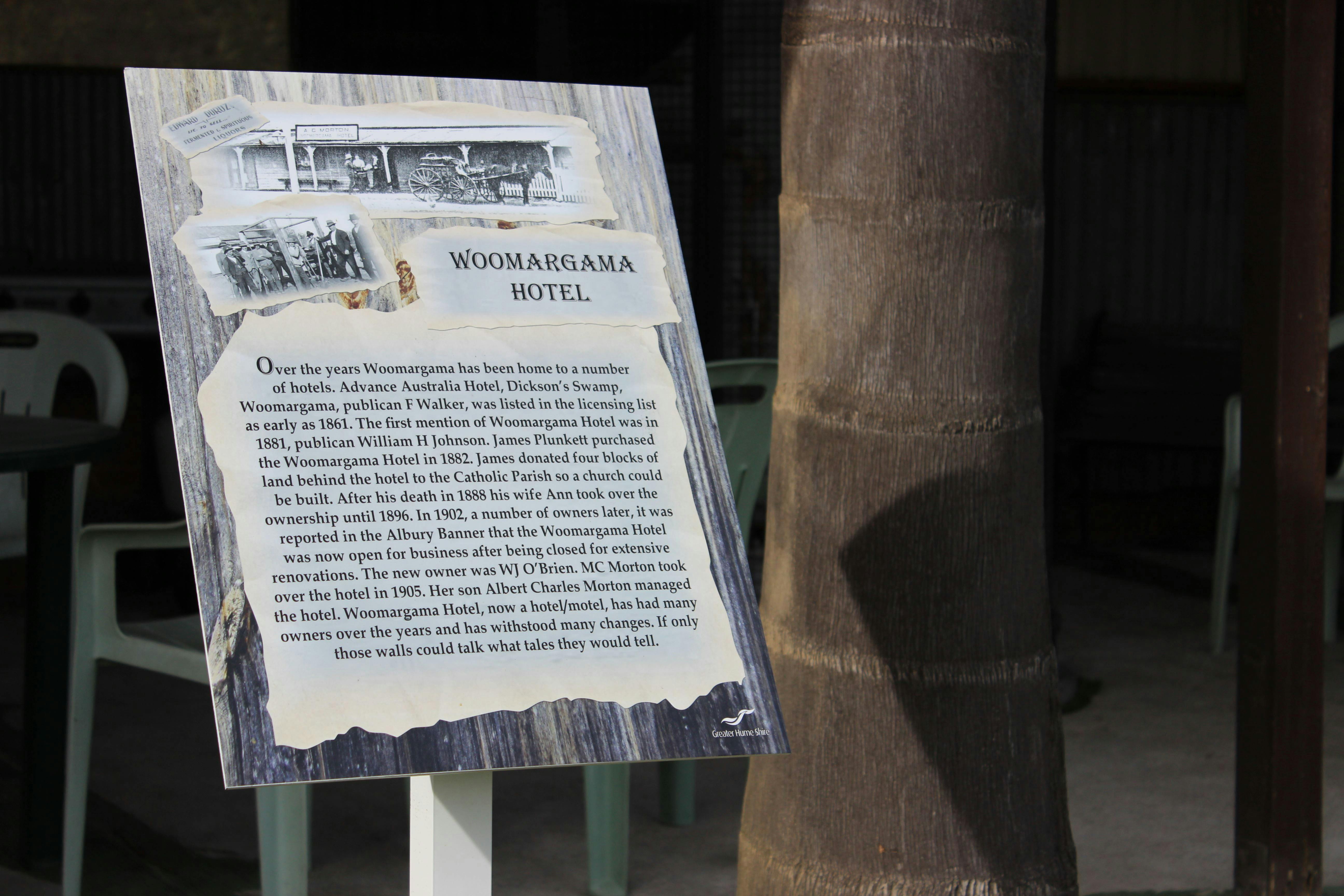 Woomargama Heritage Signs