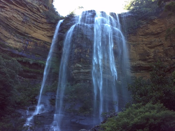 Wentworth Falls 200m from bottom