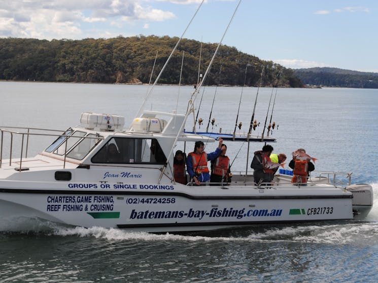 Batemans Bay Fishing on The MV Jean Marie