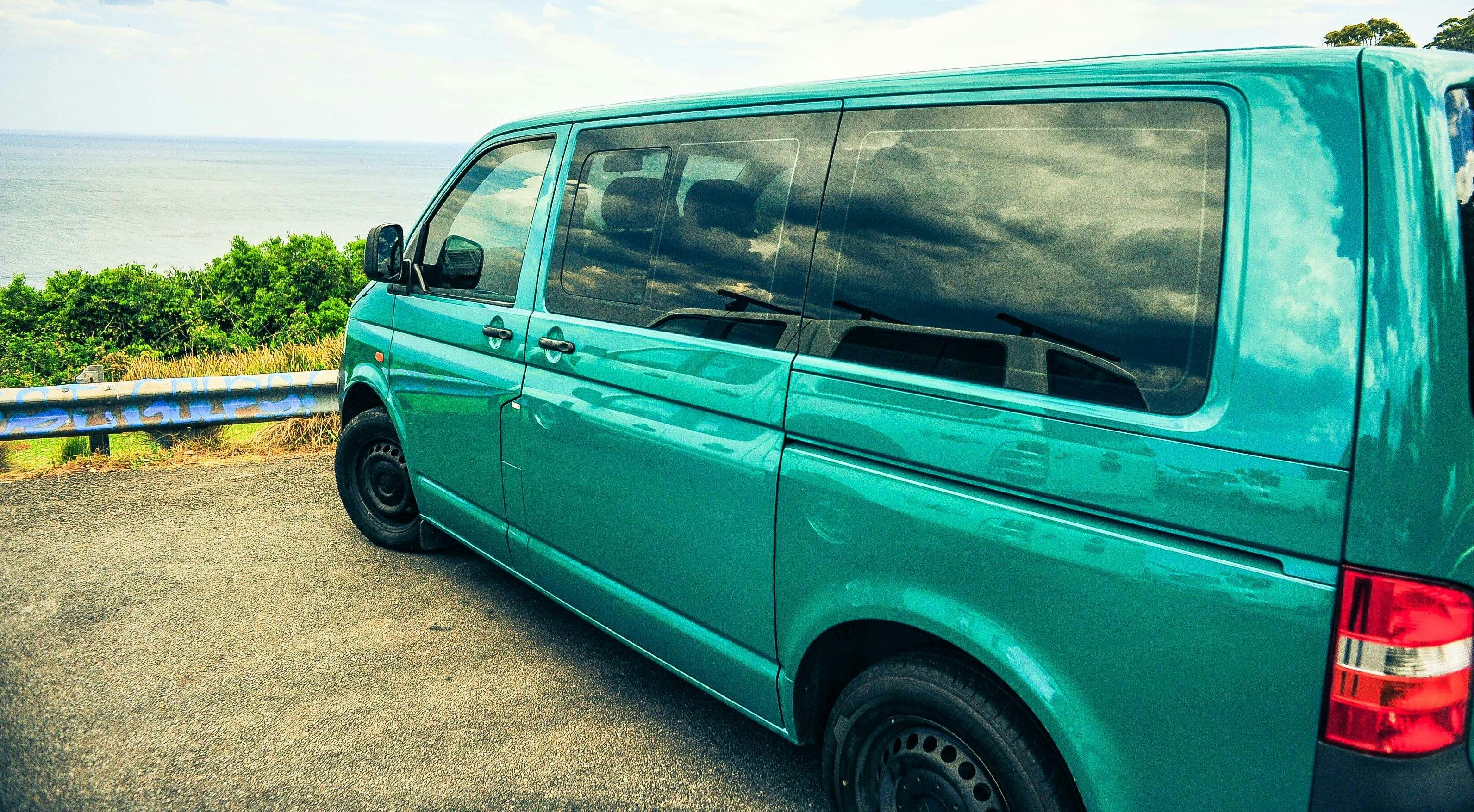 エアコン付きVWトランスポーター