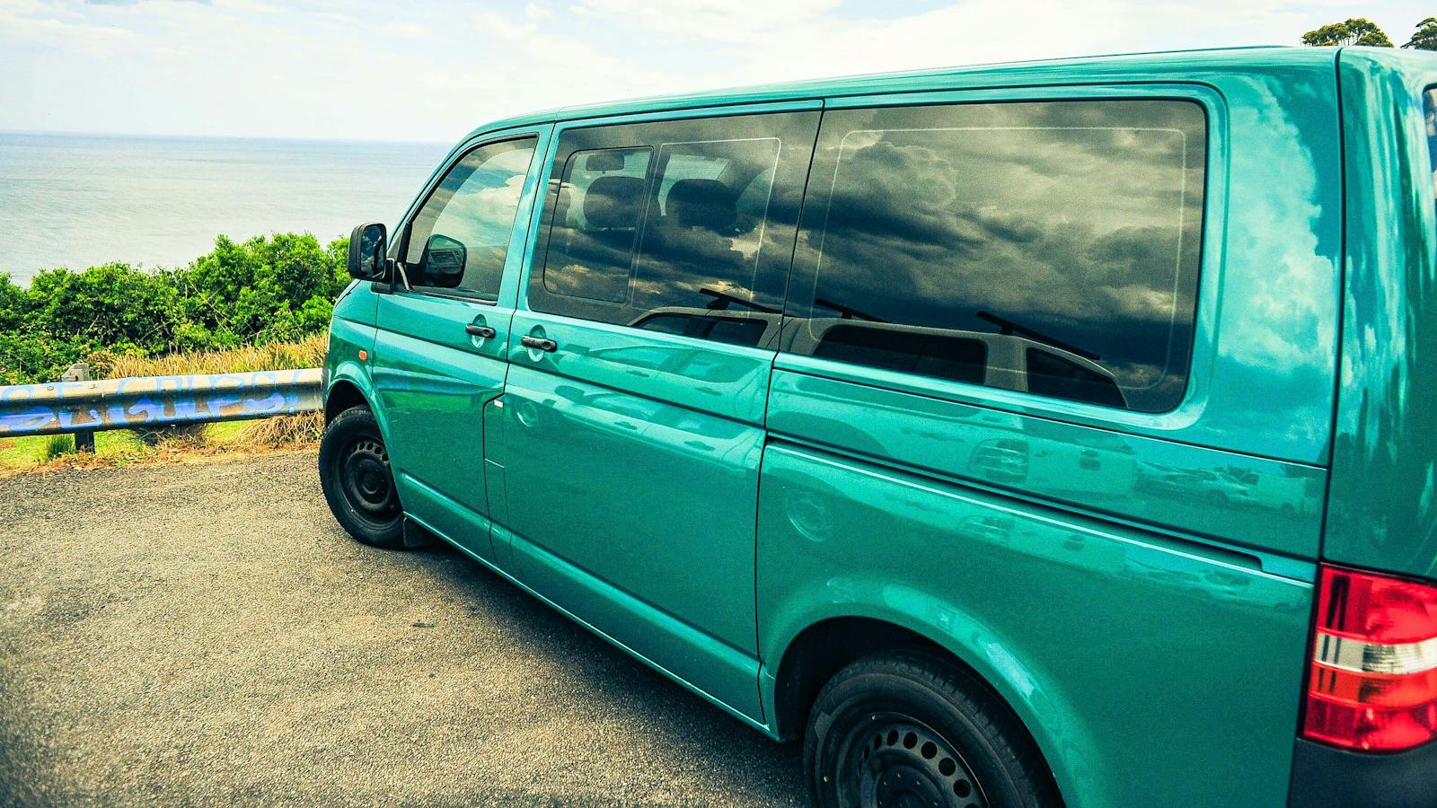 Air conditioned VW Transporter