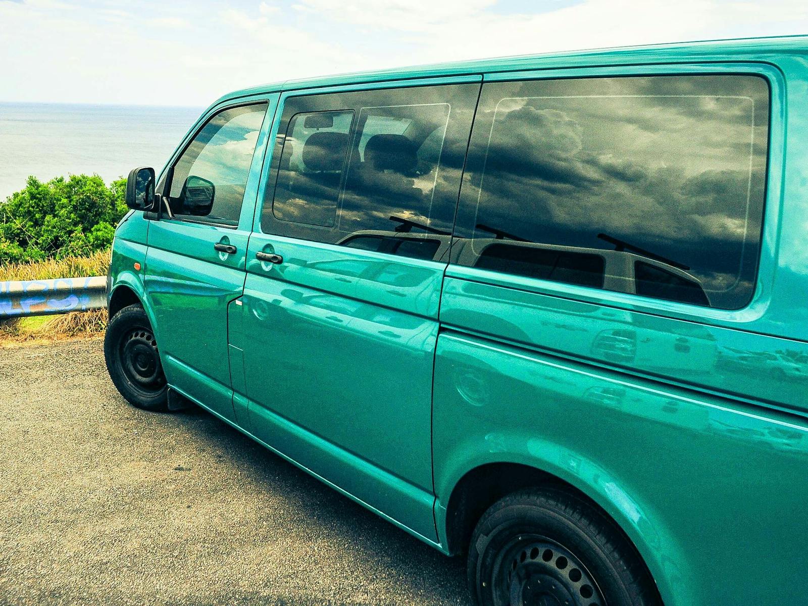 エアコン付きVWトランスポーター