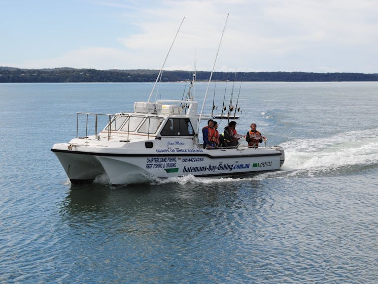 Batemans Bay Fishing on The MV Jean Marie