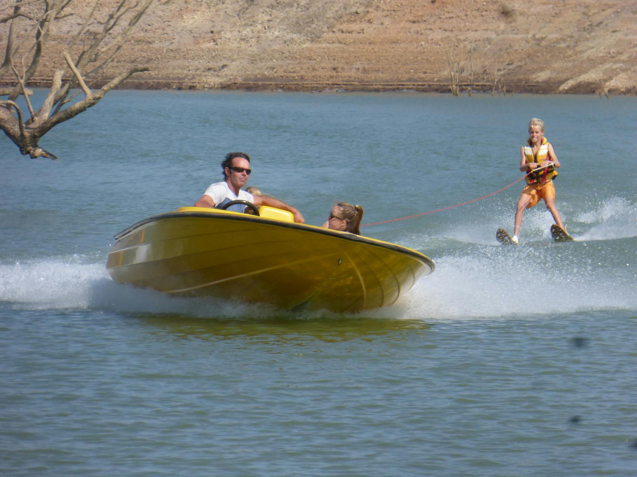 Waterskiing
