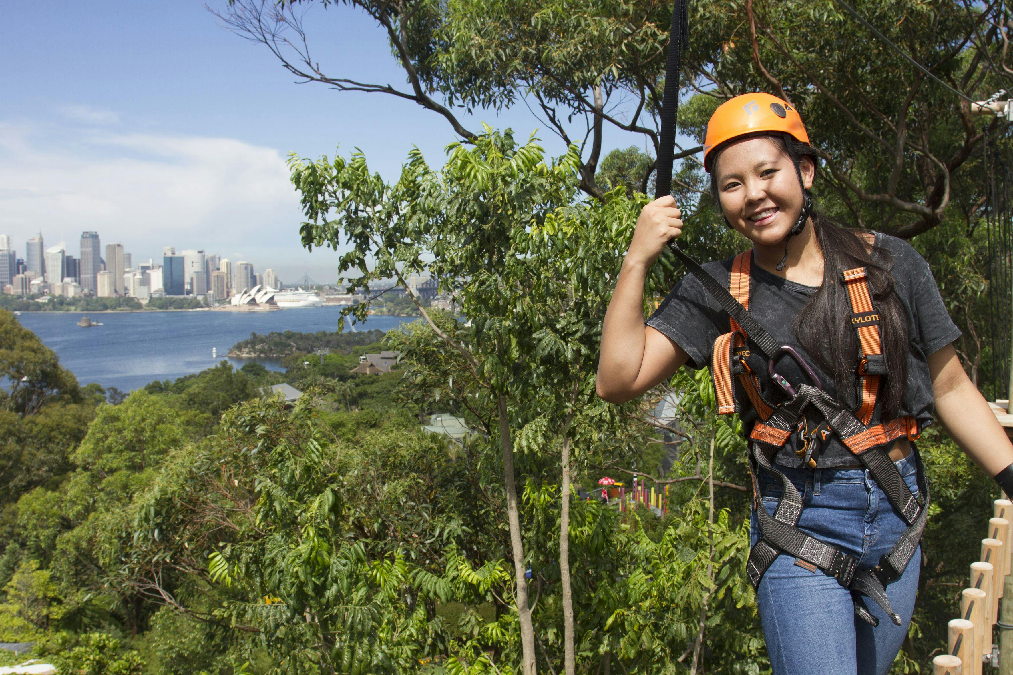 Wilde Seile im Taronga Zoo
