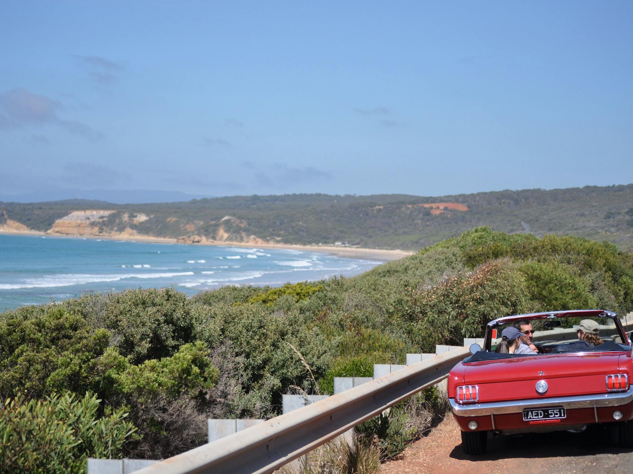 Along the Great Ocean Road