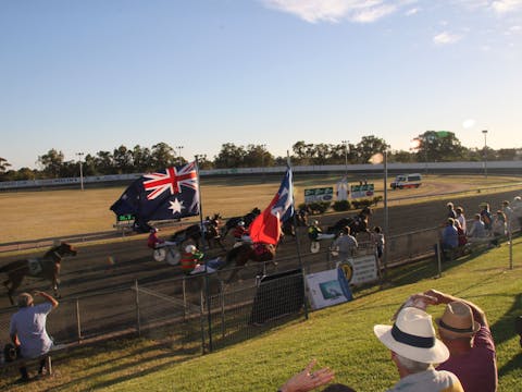 Parkes Harness Racing Australia Day