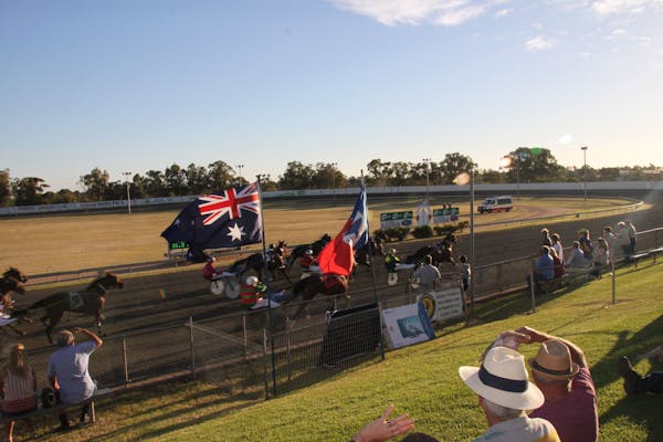 Parkes Harness Racing Australia Day