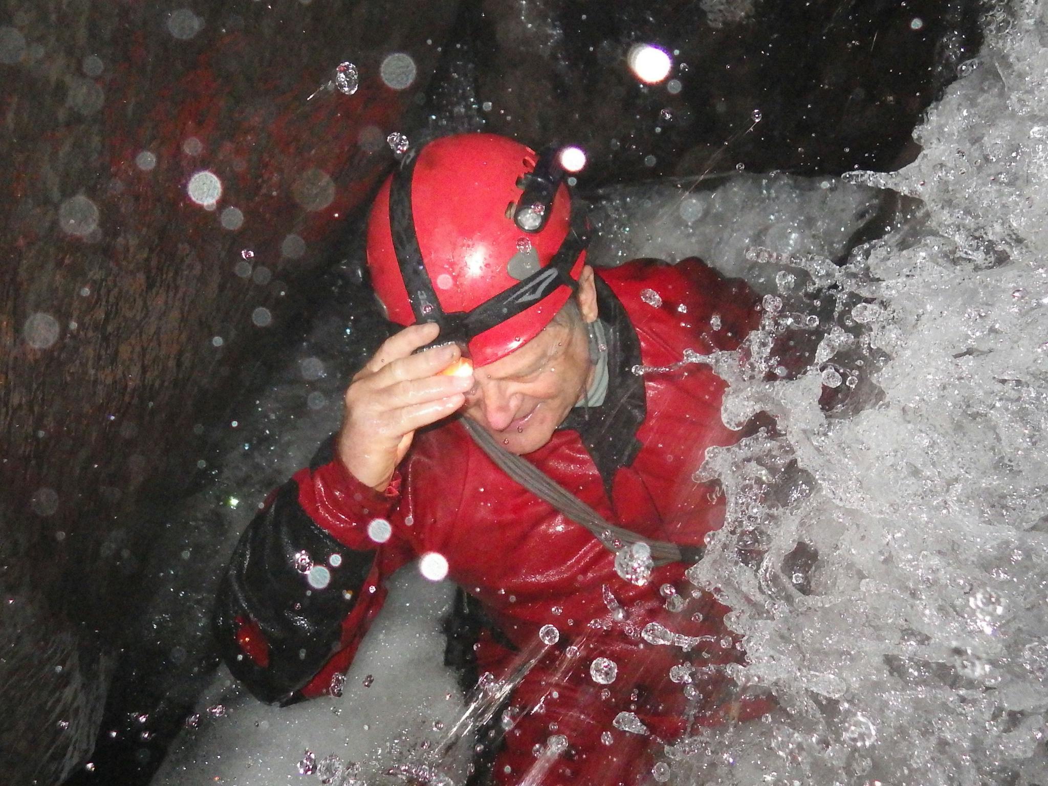 Caving through The Underground River