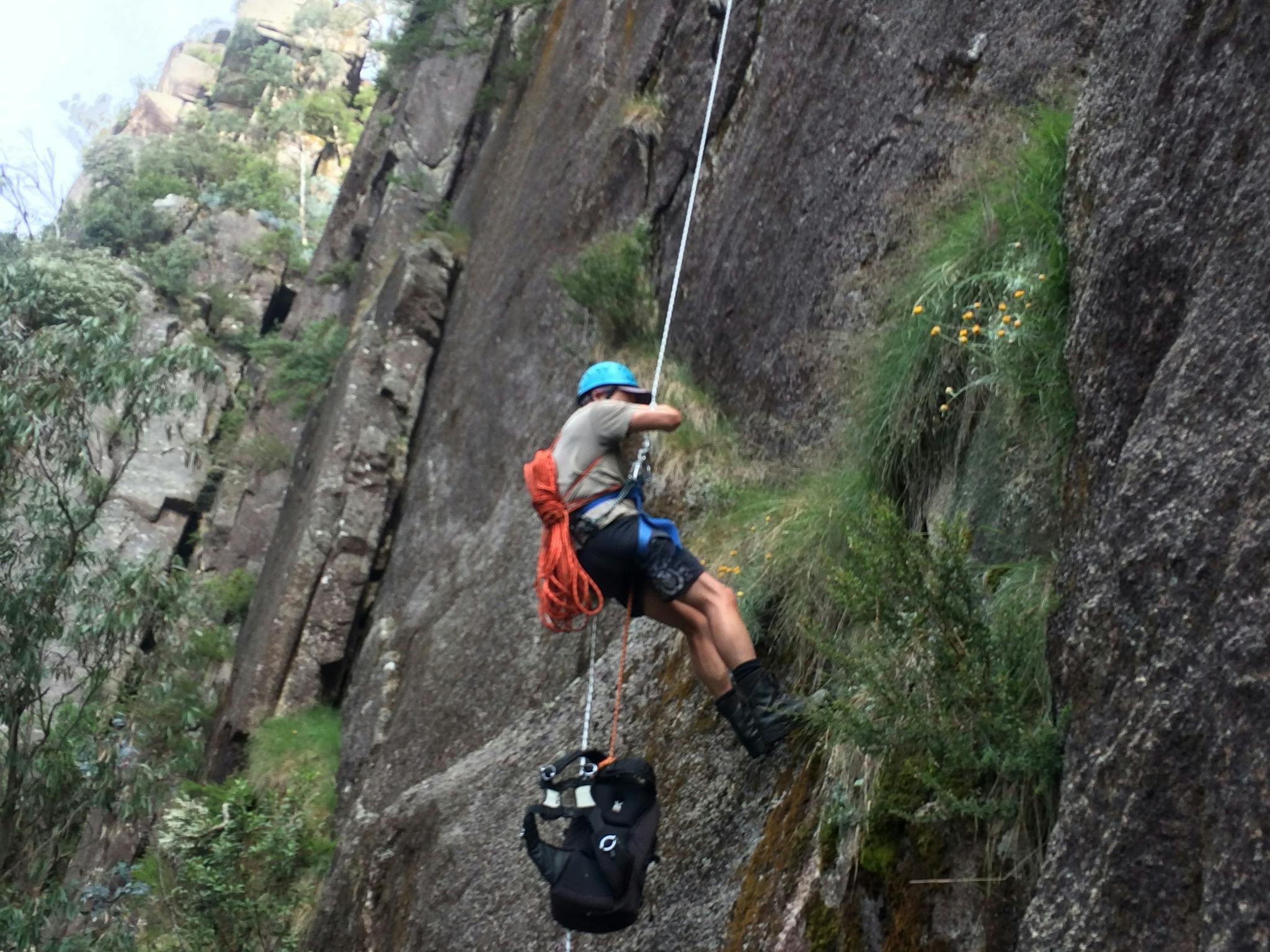 Abseiling The North Wall
