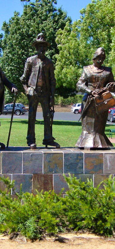 Dad, Dave, Mum and Mabel