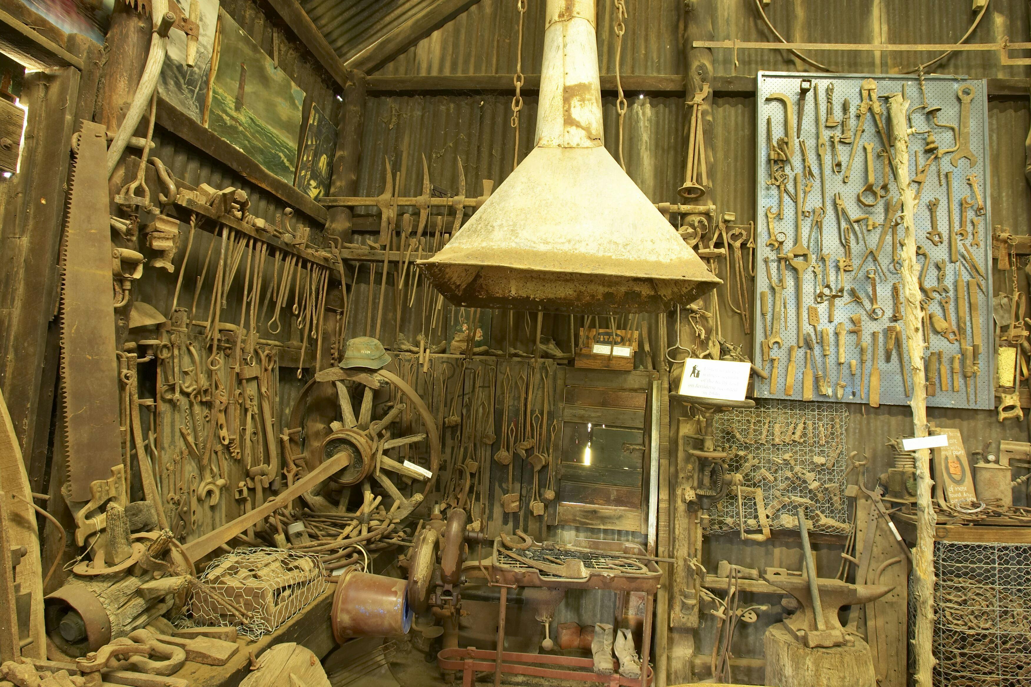 The Ned Kelly Blacksmith Shop