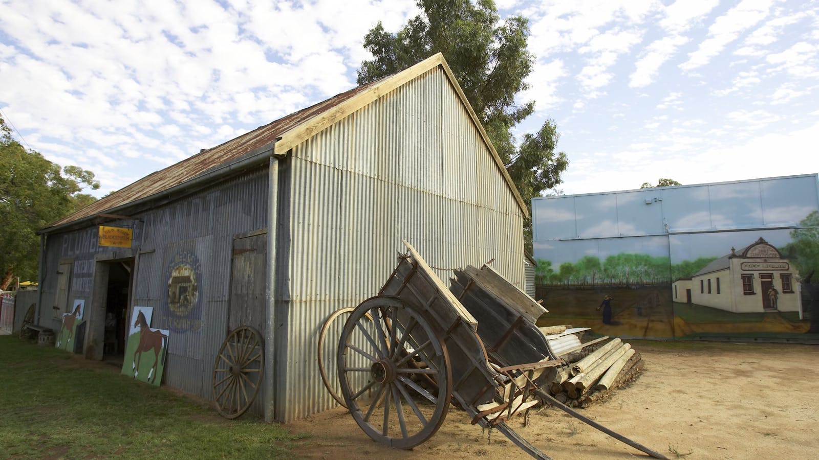 The Ned Kelly Blacksmith Shop