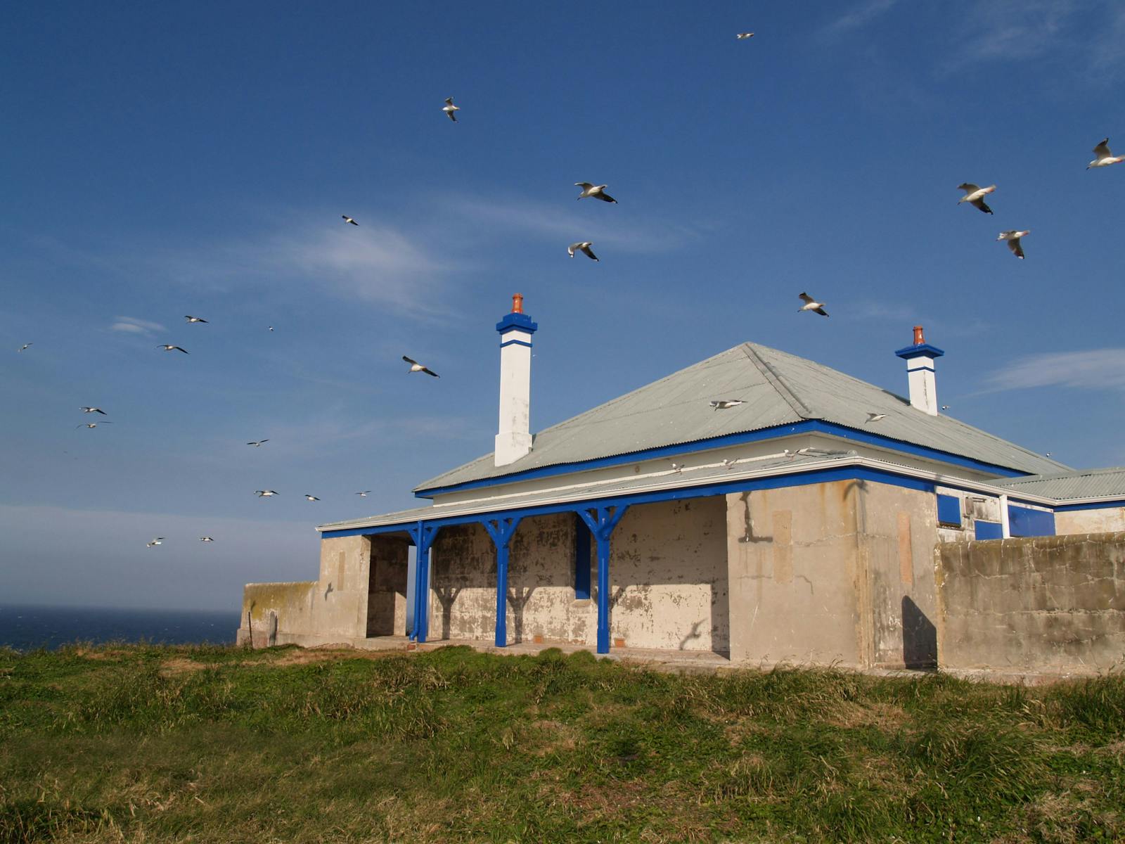 Süden einsamer Leuchtturm