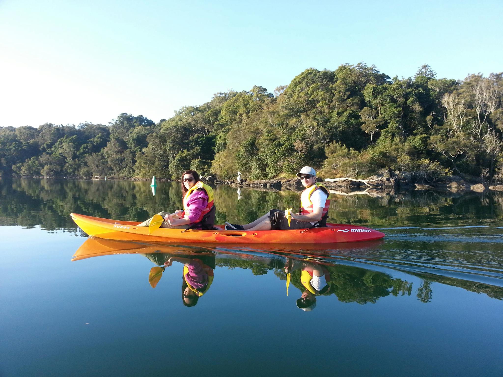 Sunset Reflections with C-Change Adventures