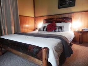Local timber hand made bed