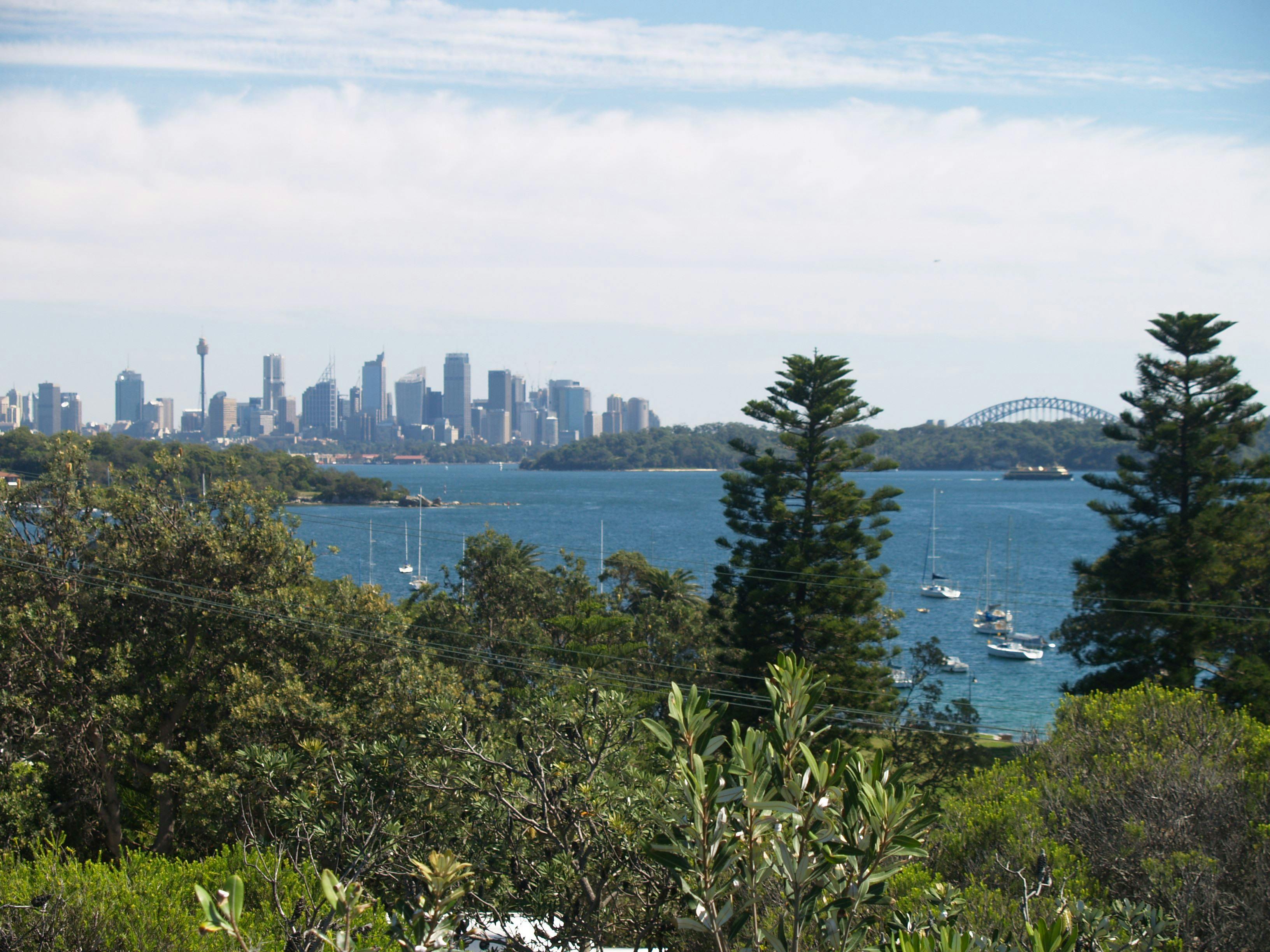 Sydney harbour views and photo opportunities