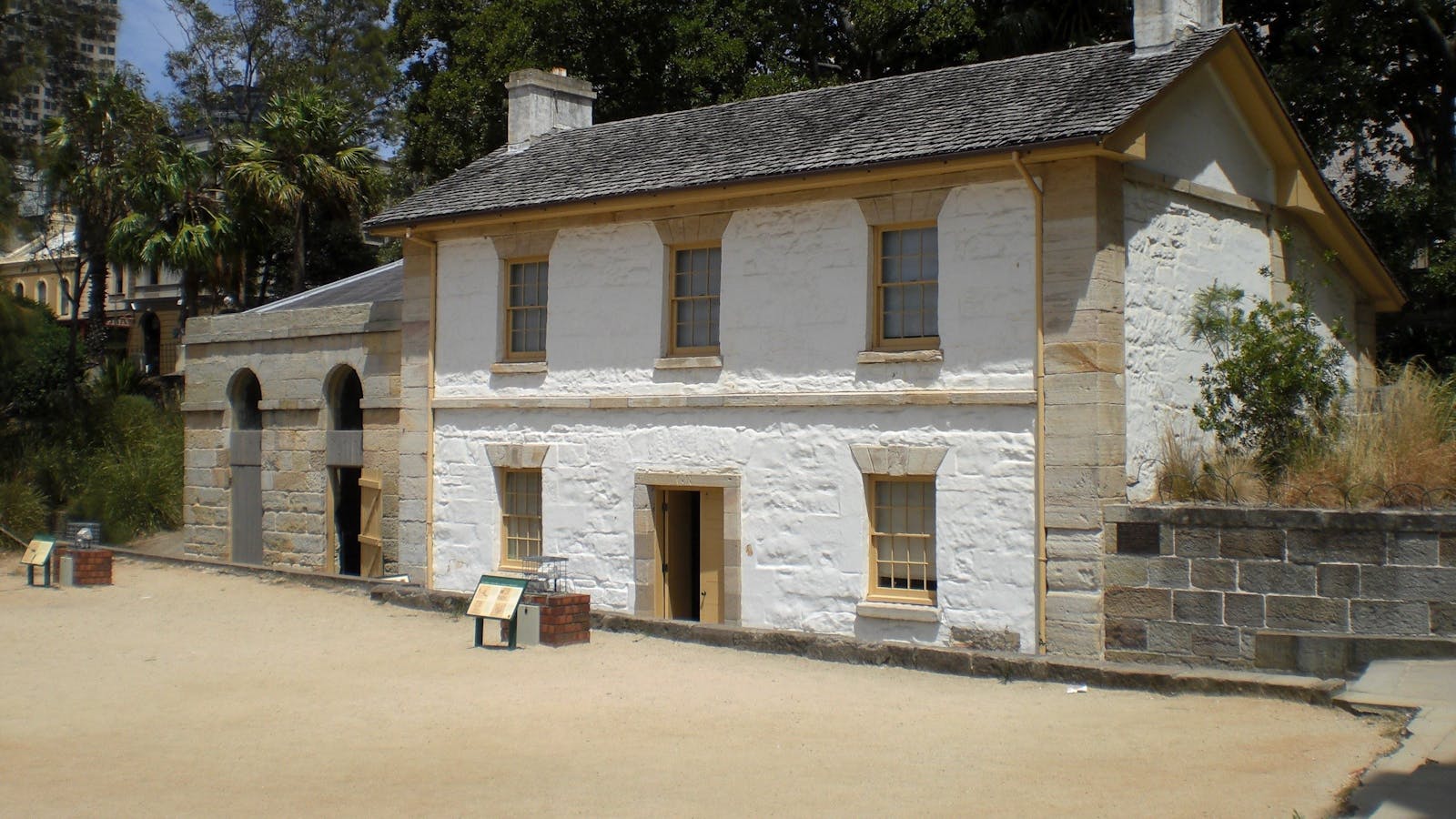 One of the oldest surviving buildings in Sydney.