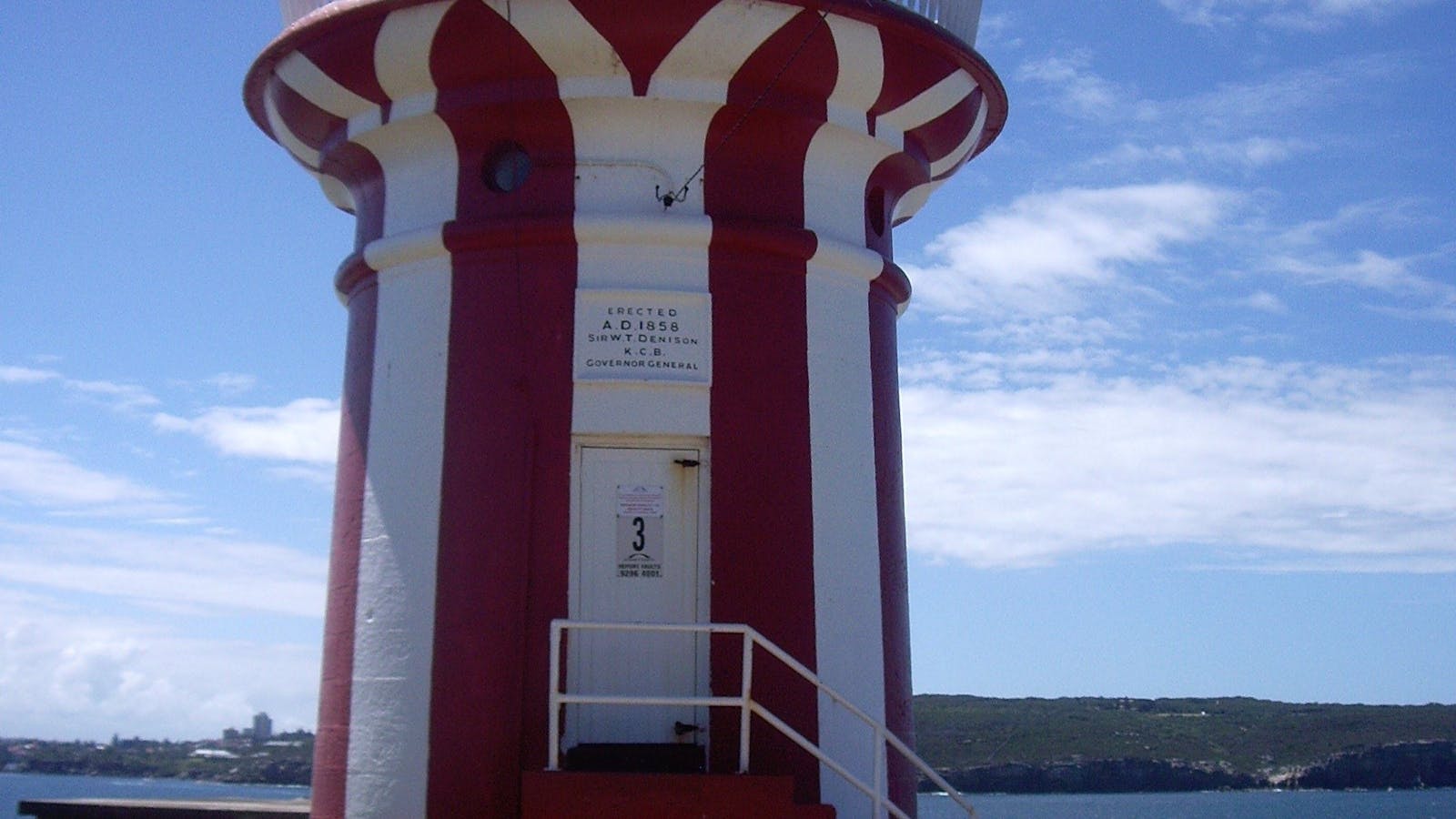 Guarding the entrance to the Harbour.