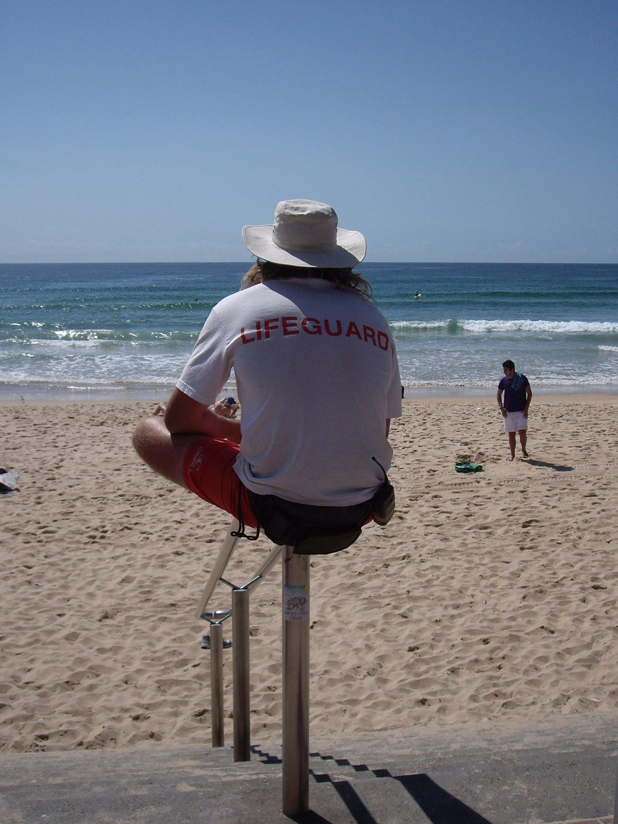 Life guard on duty
