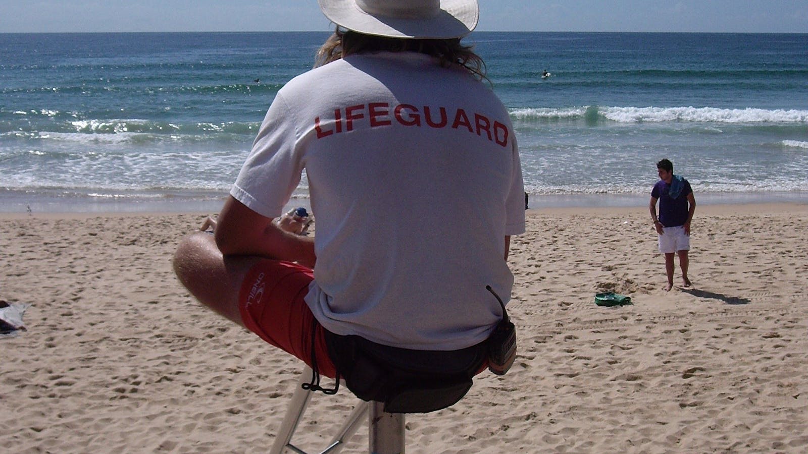 Life guard on duty