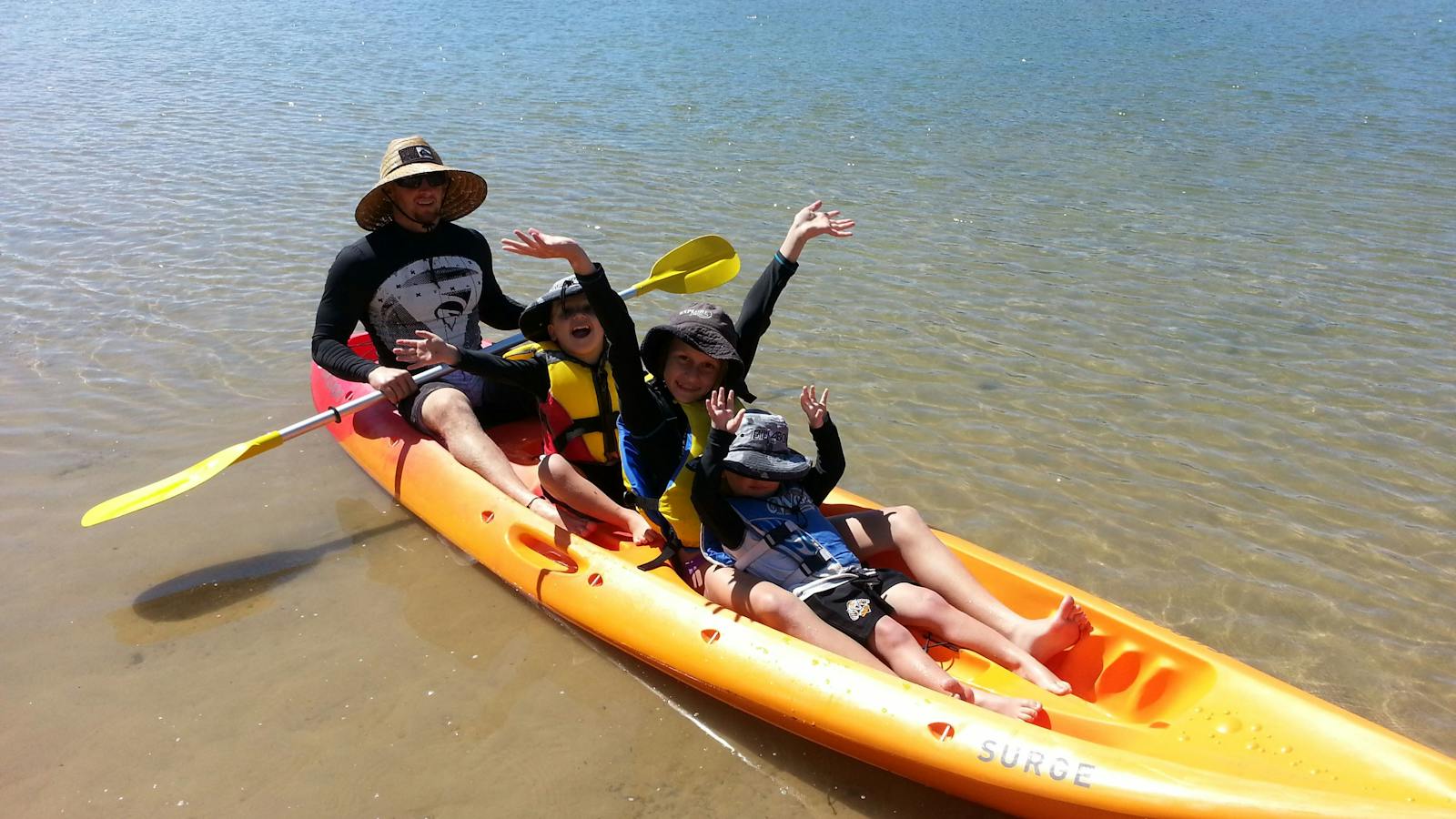 Kayak Hire with C-Change Adventures