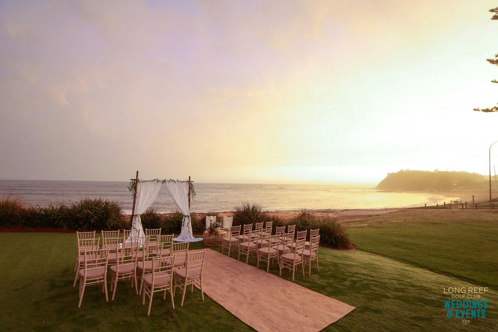 Long Reef Golf Club Weddings and Events Ceremony Lawn 