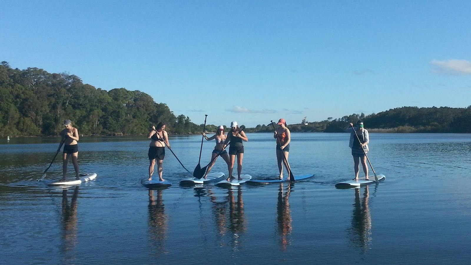 SUP at Coffs Harbour