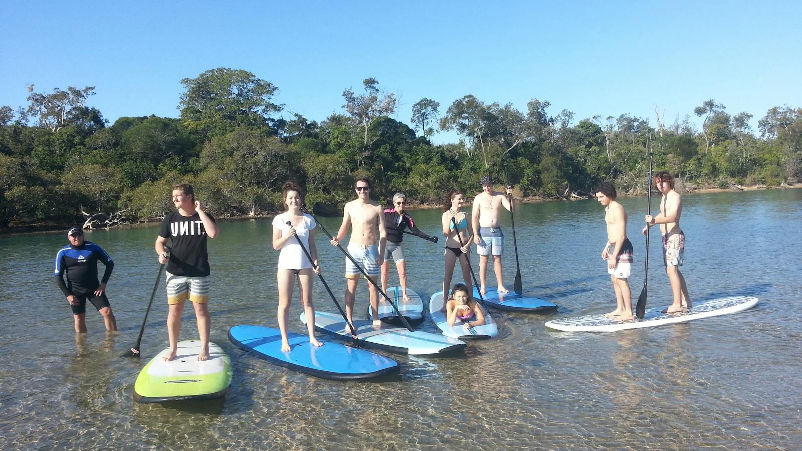 Stand Up Paddle Boarding with C-Change Adventures