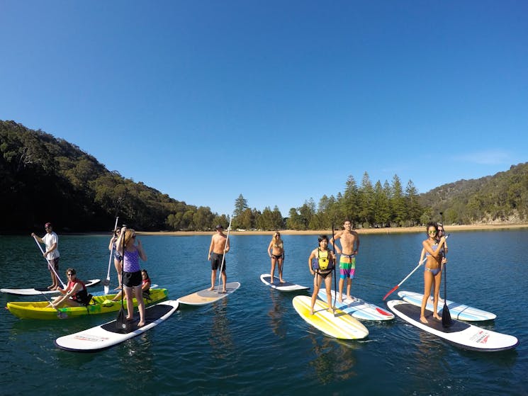 Paddle Boarding and Kayak Sydney to Ku-ring-gai Day Tour
