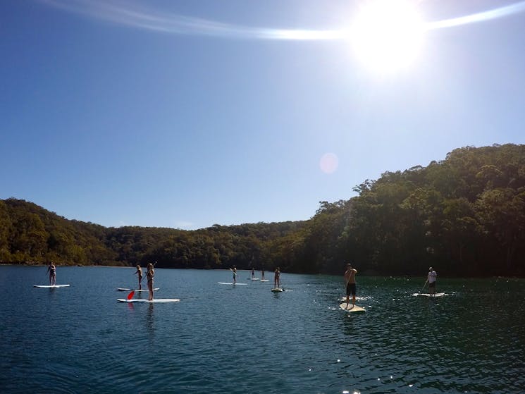 Paddle boarding and Kayaking Ku-ring-gai Chase National Park