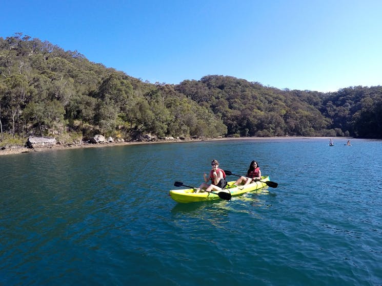 Kayaking Ku-ring-gai Chase National Park