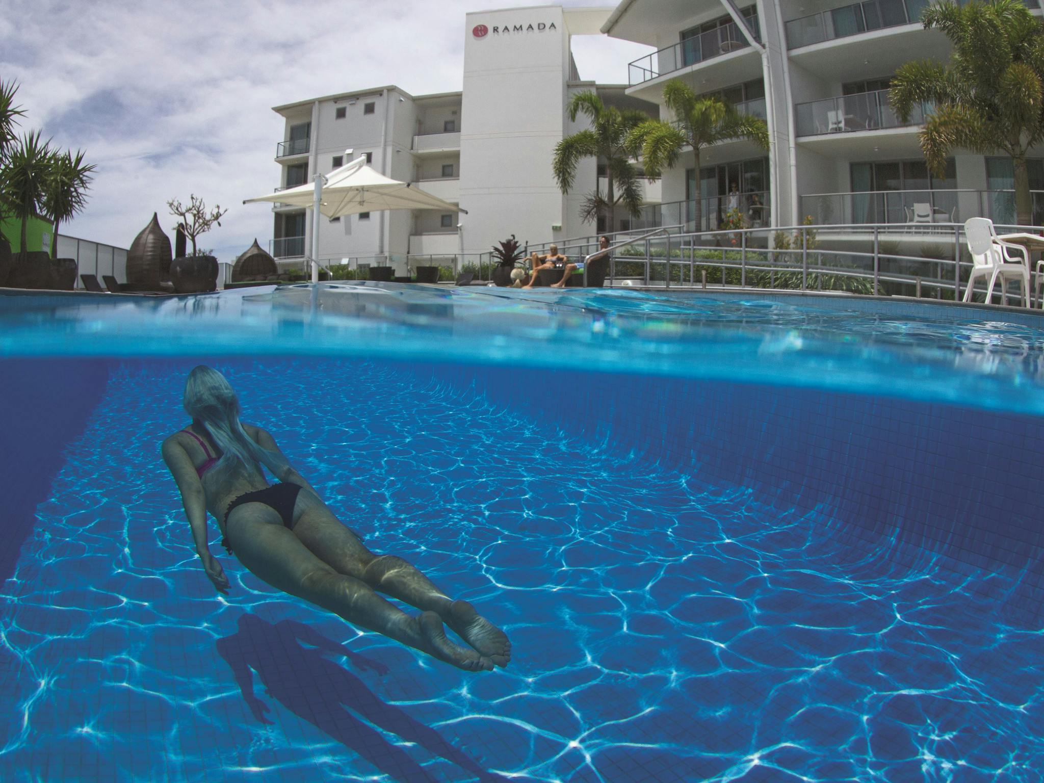 Ramada Hotel and Suites Ballina pool view