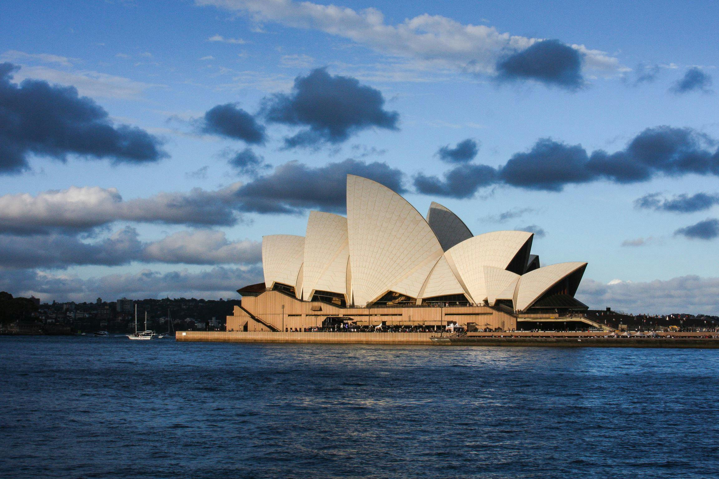 Sydney Opera House in late afternoon light