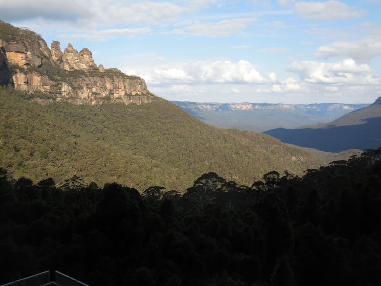 Three Sisters from the Jamieson Valley