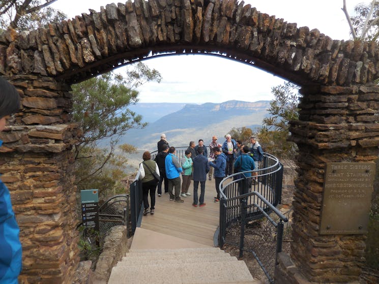Viewing Platform accessed from Echo Point