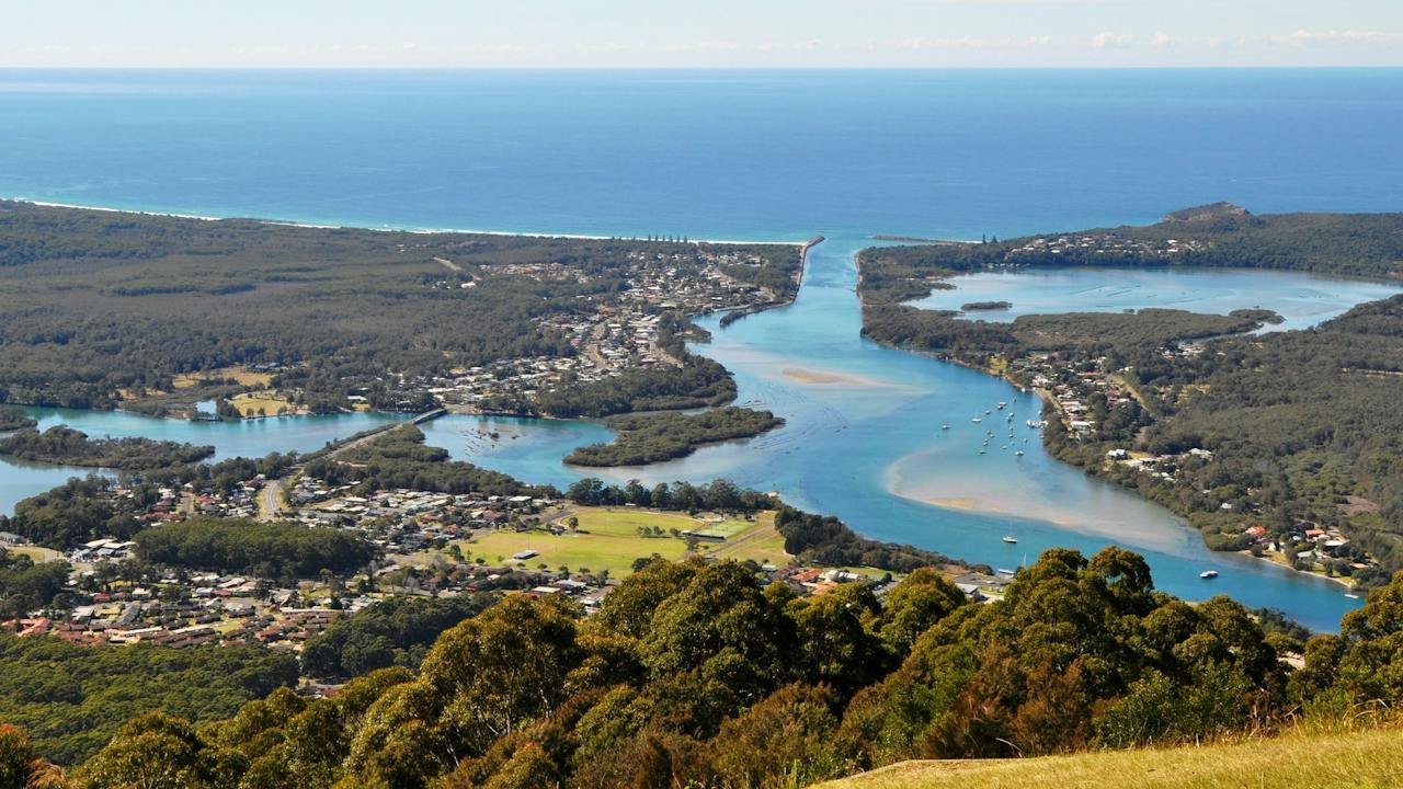 The view from North Brother Mountain